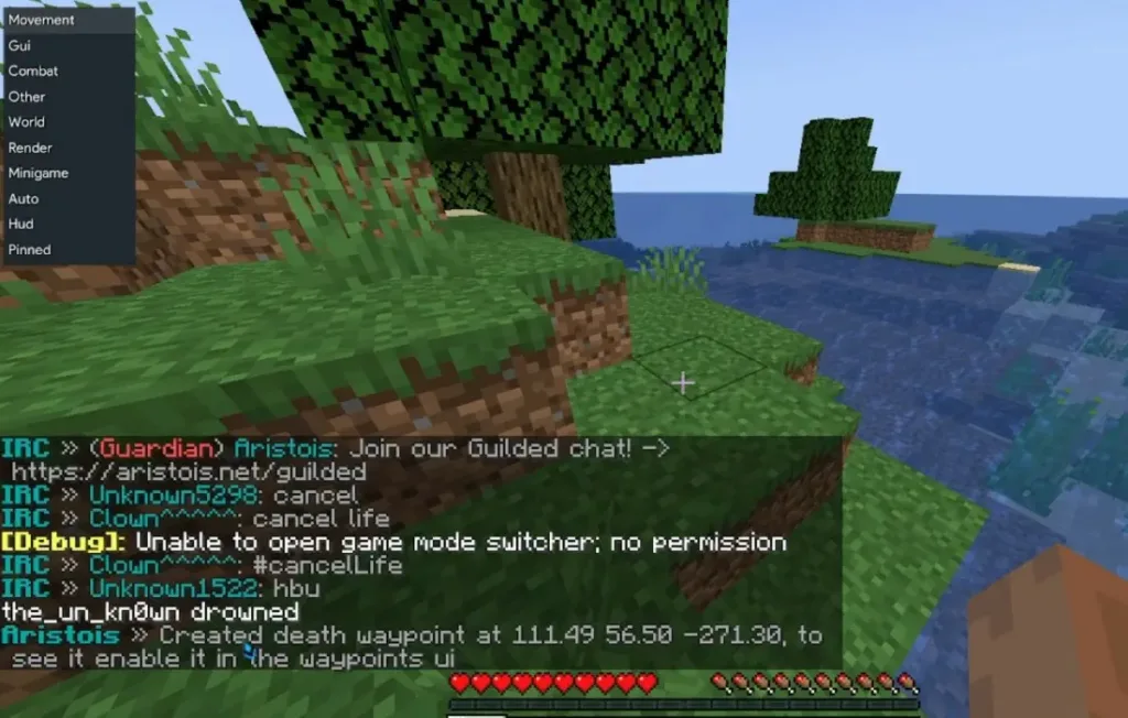 Aristois Hacked Client