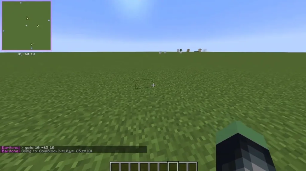 Baritone mod Minecraft