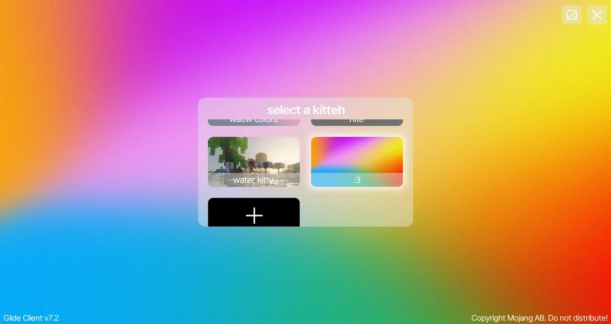 Glide Client Custom Background