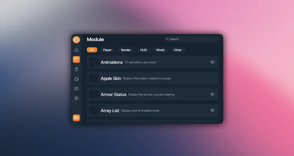 Glide Client Custom Background