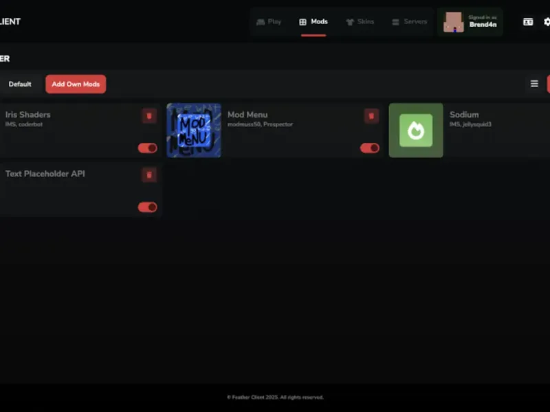 Mod Manager for Minecraft