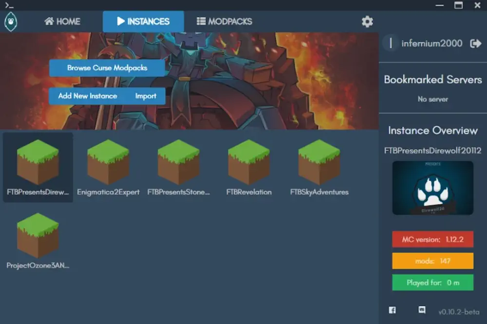 GDLauncher for Minecraft - Modern Modded Launcher