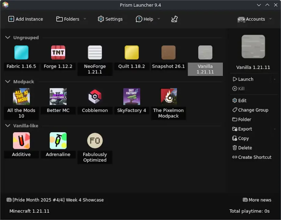 Minecraft Custom Launcher