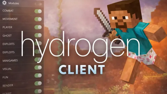 Hydrogen Client for Minecraft